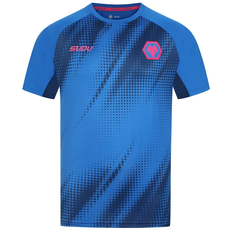 Wolverhampton Wanderers Store | Shop Official 2025-26 Players Training T-Shirt – Blue Wolves Gear